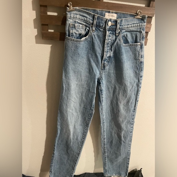 Pacsun distressed stretch dad jeans size 24 - Picture 2 of 8